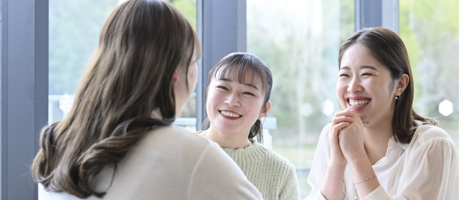 学生同士でつながる。