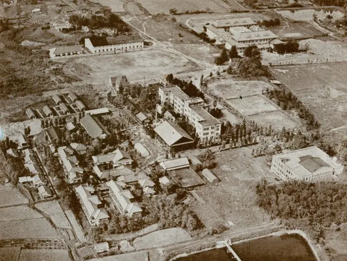 空からみるキャンパスの変遷【天理大学百年史コラム（24
