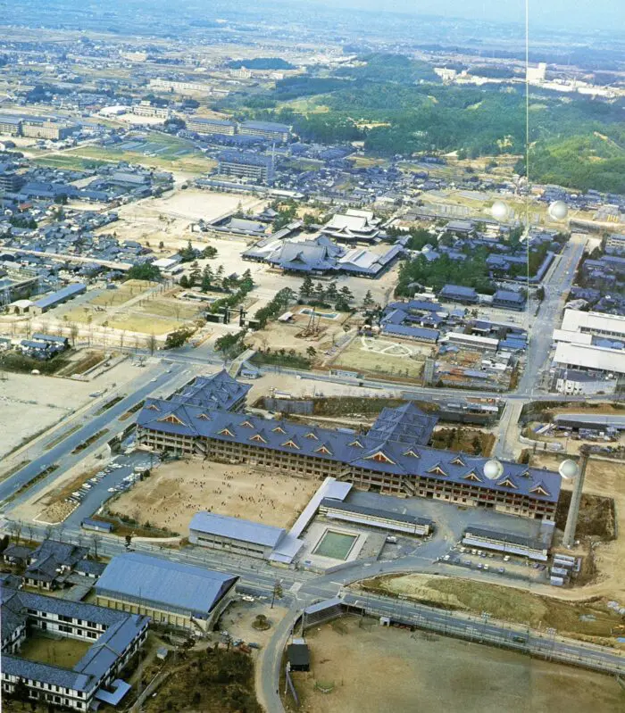 空からみるキャンパスの変遷【天理大学百年史コラム（24