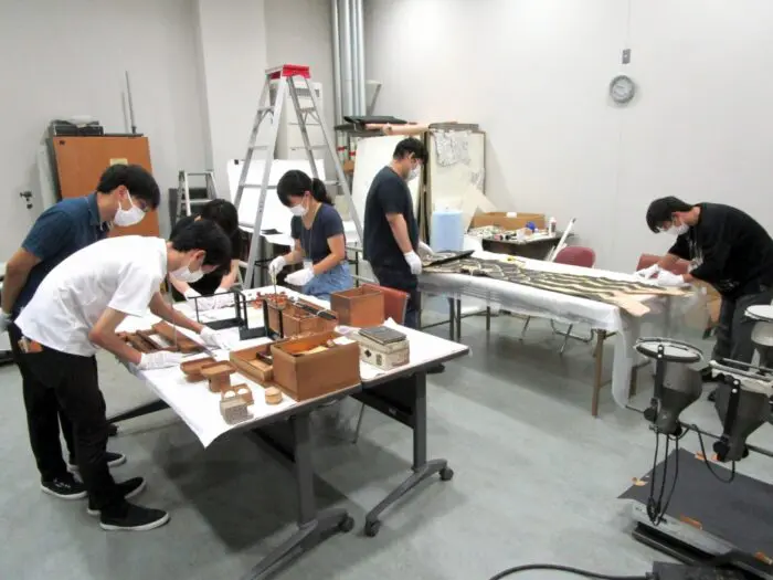 天理大学博物館実習2を実施 | 天理大学