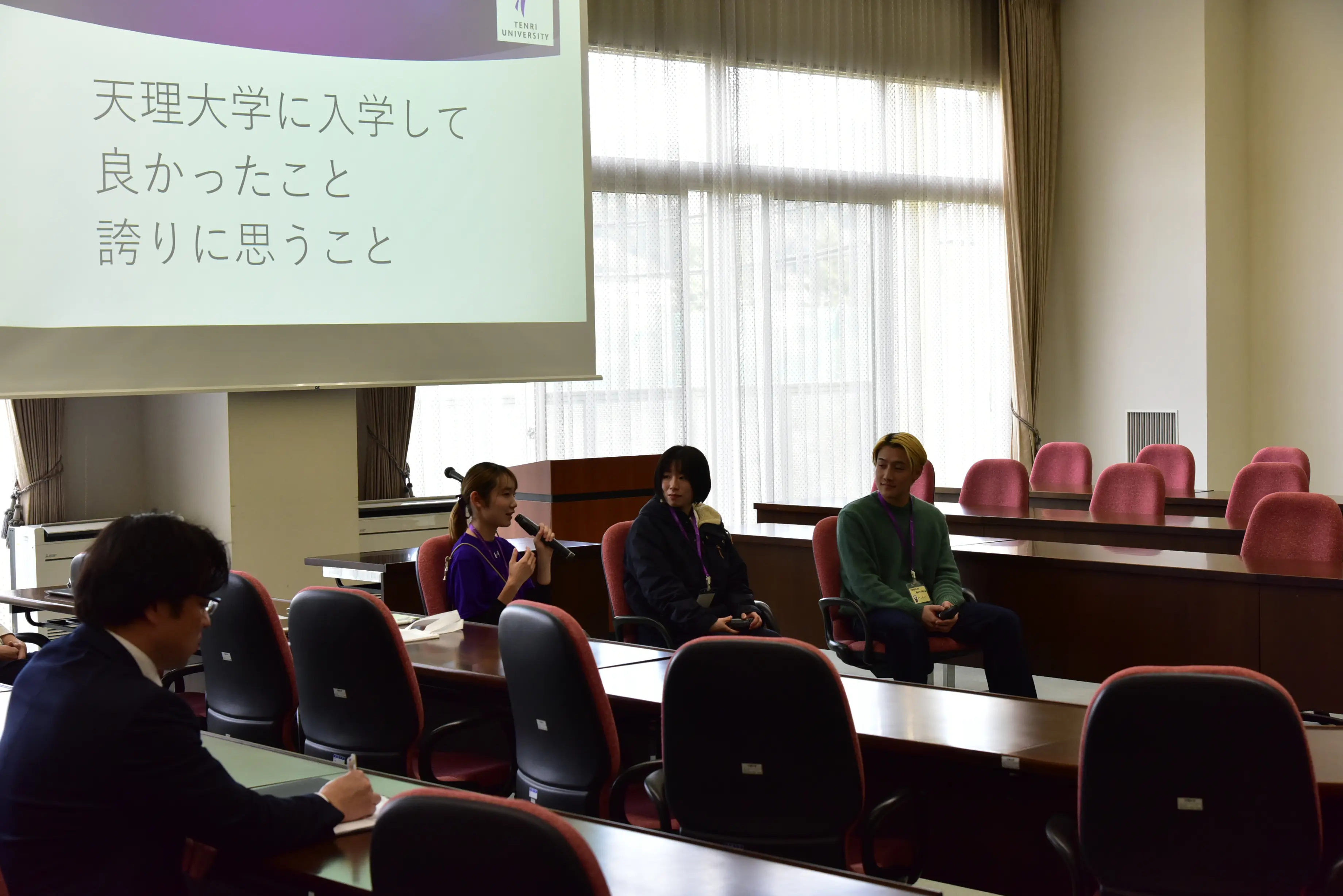 高取国際高校の1・2年生が天理大学を見学 | 天理大学