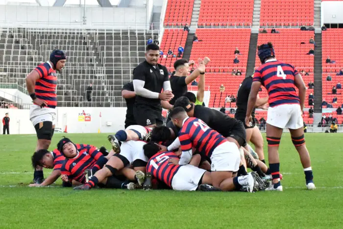関西大学ラグビーAリーグ最終戦、京産大との激闘に1点差で惜敗 | 天理大学