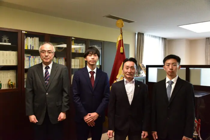 男子バレーボール部関西リーグ戦優勝報告 | 天理大学