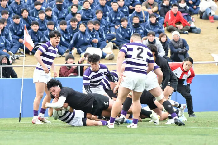 第61回全国大学ラグビーフットボール選手権大会、明治大学との激闘で