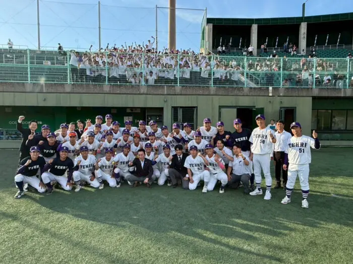 天理大学硬式野球部 阪神大学野球春季リーグ3季ぶり28回目優勝 | 天理大学