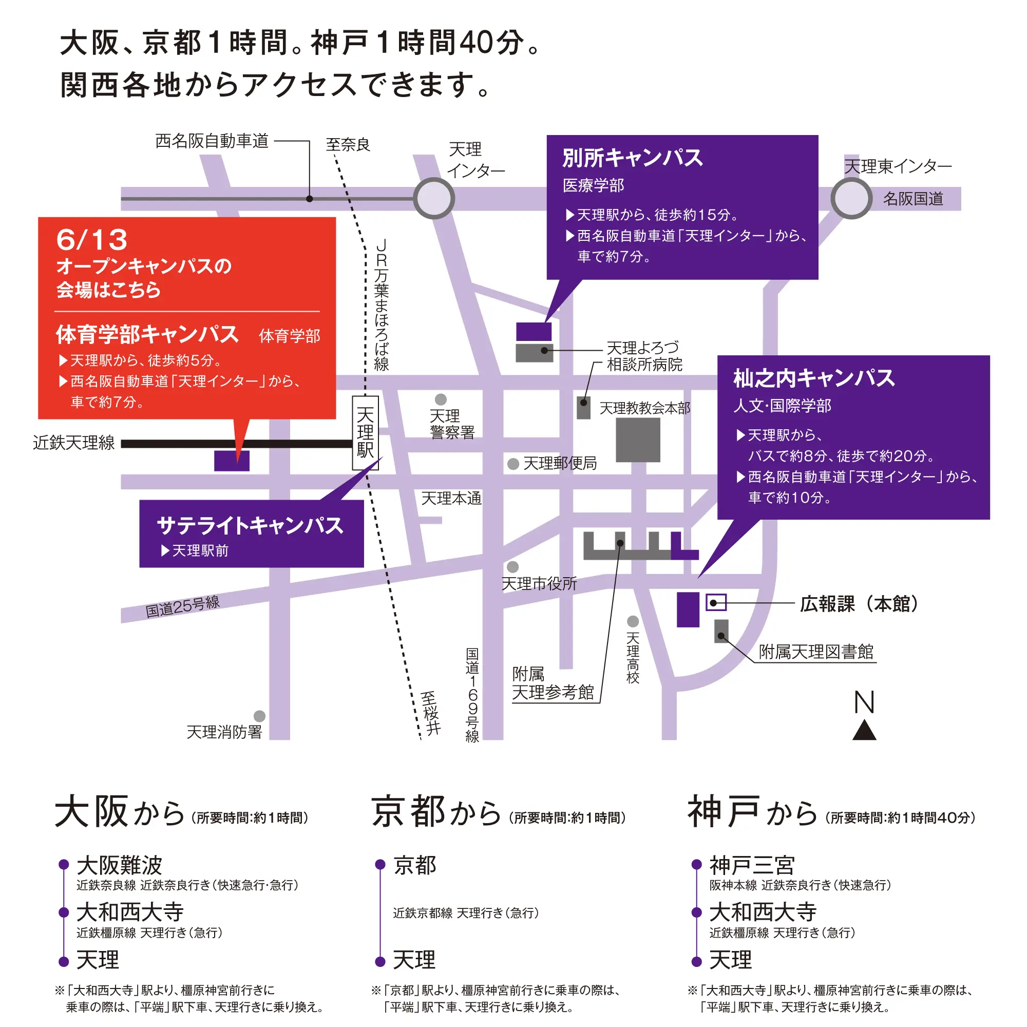 2026年6月13日(土) | オープンキャンパス | 天理大学